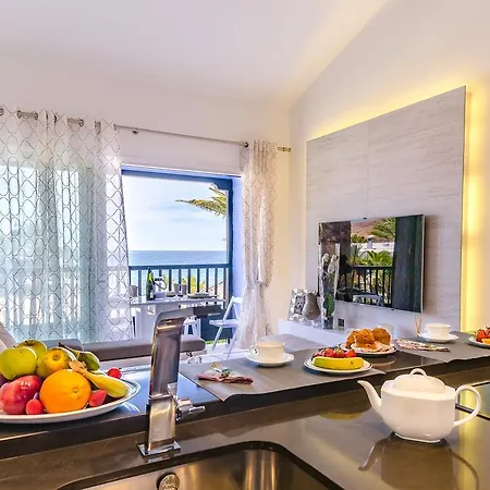 펜션 Lidia & Paco Two Bedrooms Beachfront Playa Del Aguila (Las Palmas)
